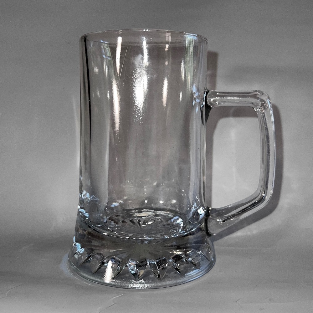 Clear Crystal Beer Mug